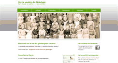 Desktop Screenshot of ancetres.ch